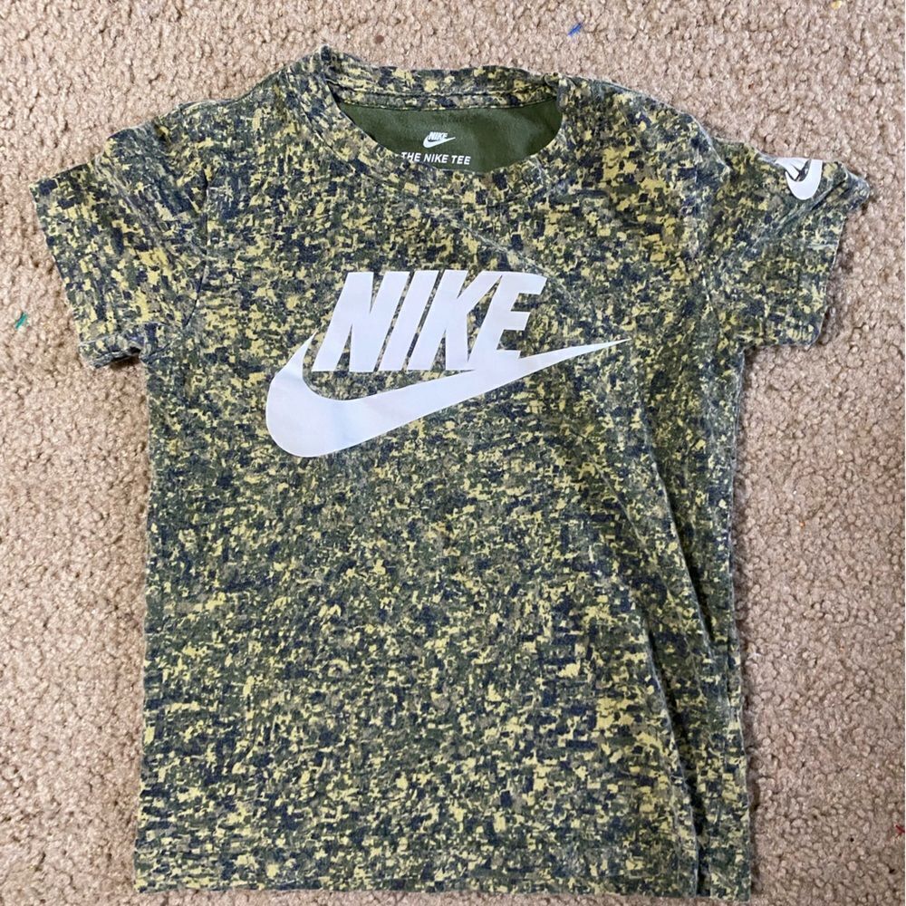 Boys Nike Camo Tshirt